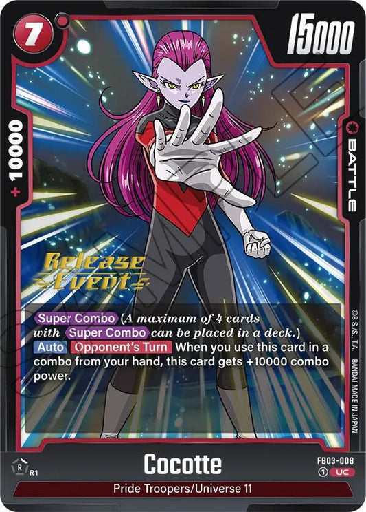 Cocotte - Raging Roar Release Event Cards - Uncommon - FB03-008