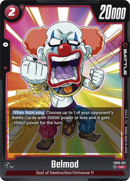 Belmod - Raging Roar Release Event Cards - Uncommon - FB03-021