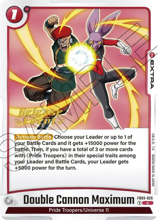Double Cannon Maximum - Raging Roar Release Event Cards - Common - FB03-025