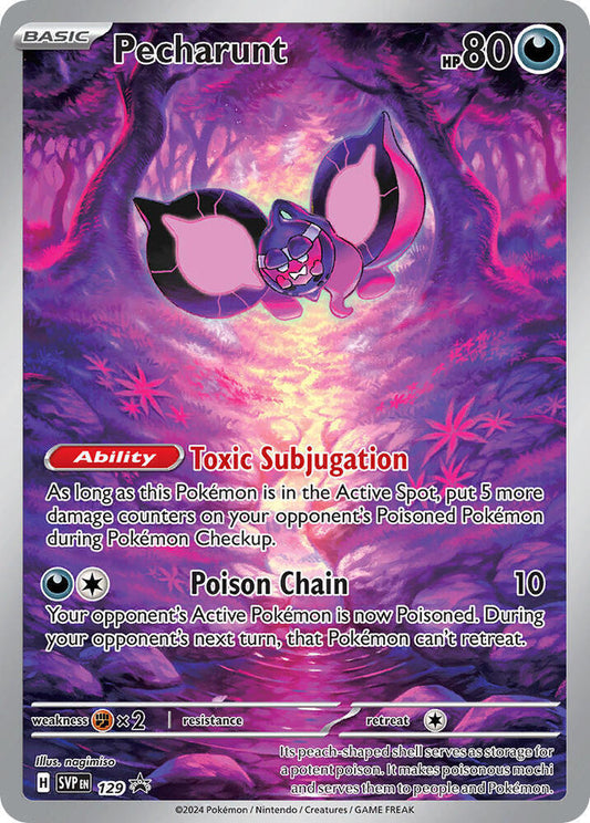 Pecharunt - 129 - SV: Scarlet & Violet Promo Cards - Promo - 129