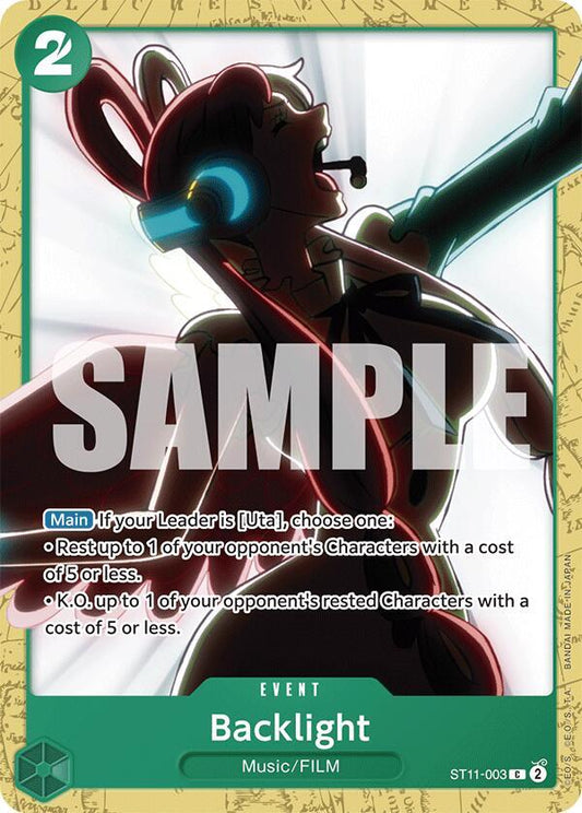 Backlight - Starter Deck 16: GREEN Uta - C - ST11-003