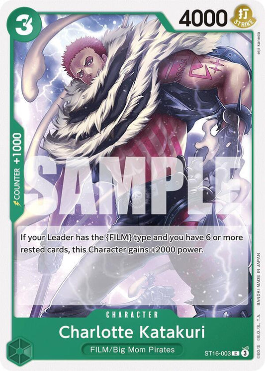 Charlotte Katakuri - Starter Deck 16: GREEN Uta - C - ST16-003