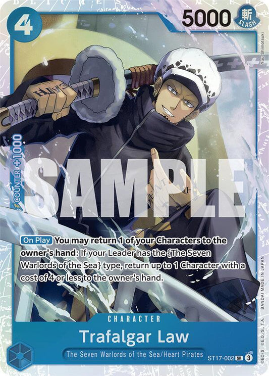 Trafalgar Law (ST17-002) - Starter Deck 17: BLUE Donquixote Doflamingo - SR - ST17-002