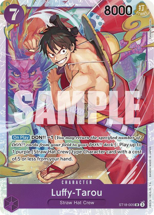 Luffy-Tarou - Starter Deck 18: PURPLE Monkey.D.Luffy - SR - ST18-005