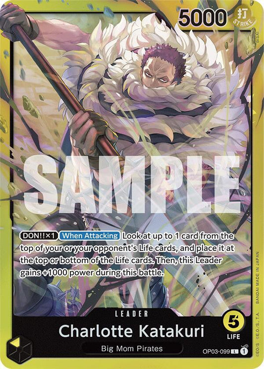 Charlotte Katakuri (OP03-099) - Starter Deck 20: YELLOW Charlotte Katakuri - L - OP03-099