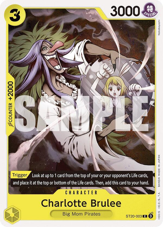 Charlotte Brulee - Starter Deck 20: YELLOW Charlotte Katakuri - C - ST20-003