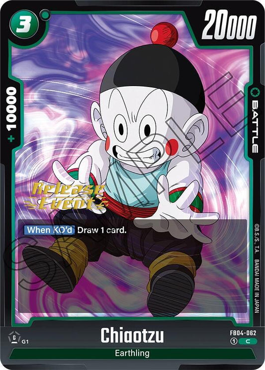 Chiaotzu - Ultra Limit Release Event Cards - Common - FB04-062
