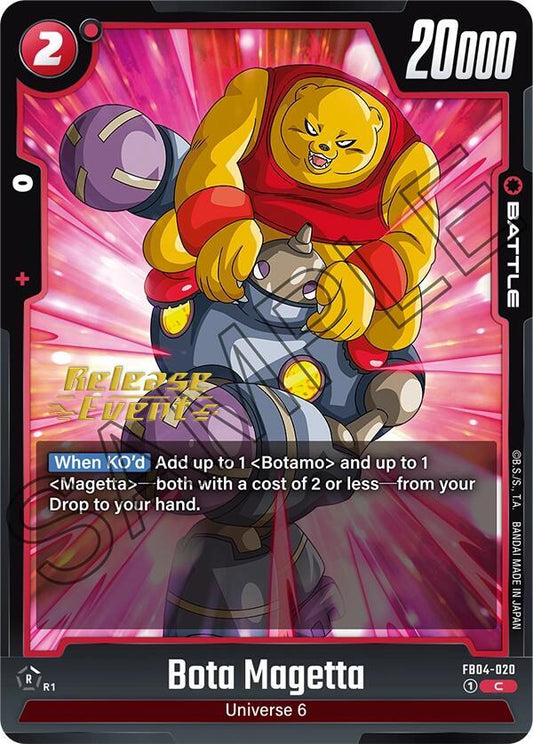 Bota Magetta - Ultra Limit Release Event Cards - Common - FB04-020