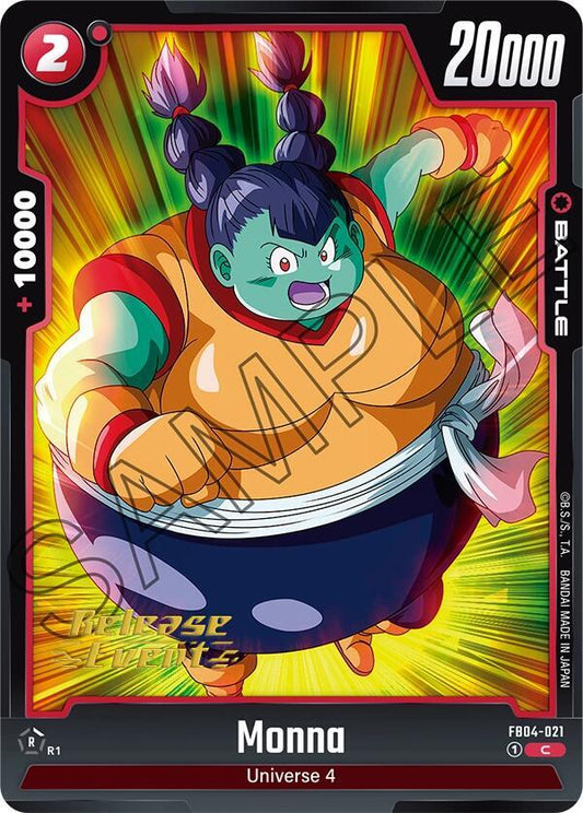 Monna - Ultra Limit Release Event Cards - Common - FB04-021