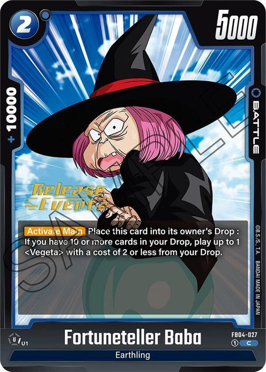 Fortuneteller Baba - Ultra Limit Release Event Cards - Common - FB04-027