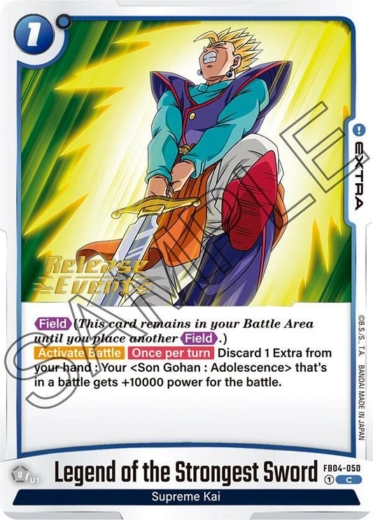 Legend of the Strongest Sword - Ultra Limit Release Event Cards - Common - FB04-050