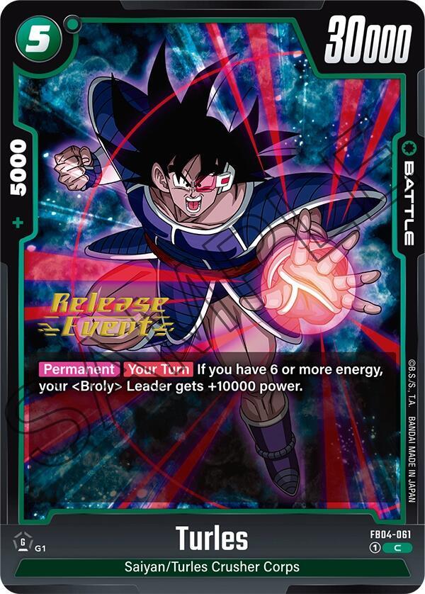 Turles - Ultra Limit Release Event Cards - Common - FB04-061