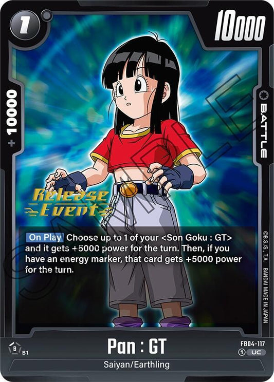 Pan : GT - Ultra Limit Release Event Cards - Uncommon - FB04-117