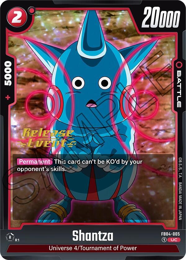 Shantza - Ultra Limit Release Event Cards - Uncommon - FB04-005