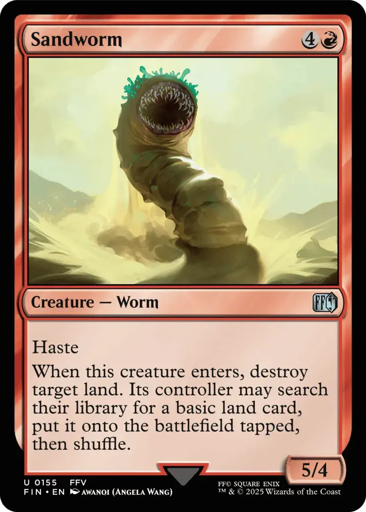 Sandworm - FINAL FANTASY - U - 155