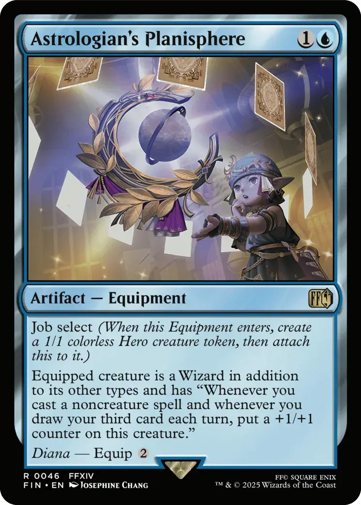 Astrologian's Planisphere (Surge Foil) - FINAL FANTASY - R - 581