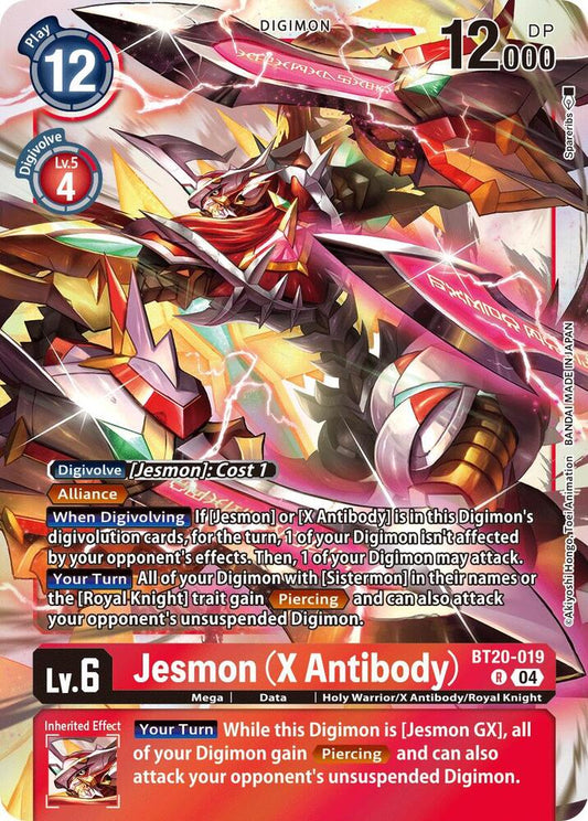 Jesmon (X Antibody) - Release Special Booster 2.5 - Rare - BT20-019 R
