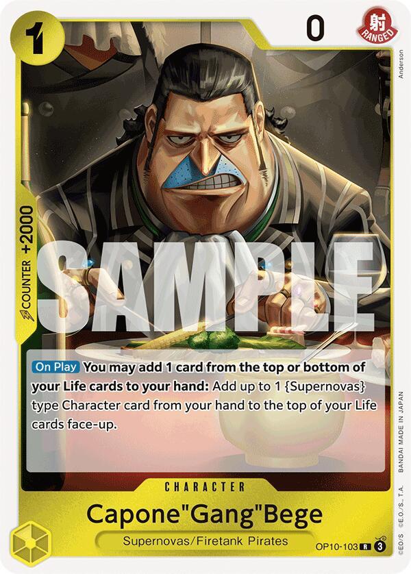 Capone"Gang"Bege - Royal Blood - R - OP10-103