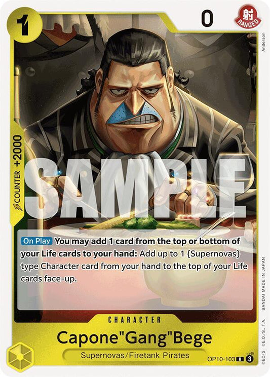 Capone"Gang"Bege - Royal Blood - R - OP10-103