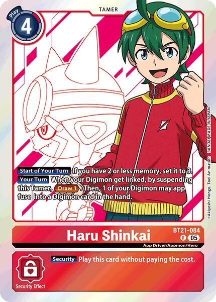 Haru Shinkai - World Convergence - Rare - BT21-084 R