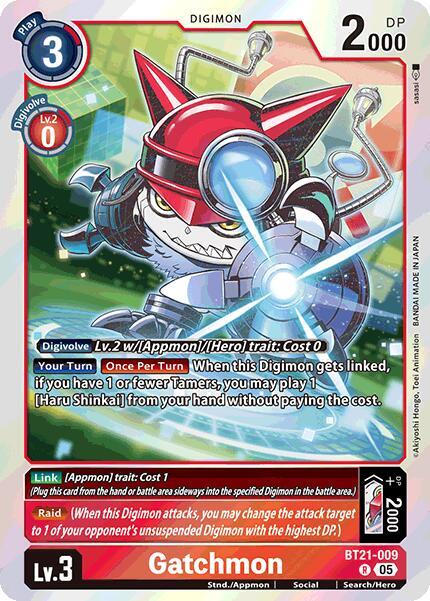 Gatchmon - World Convergence - Rare - BT21-009 R