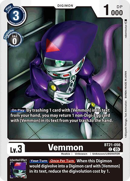 Vemmon - World Convergence - Common - BT21-056 C