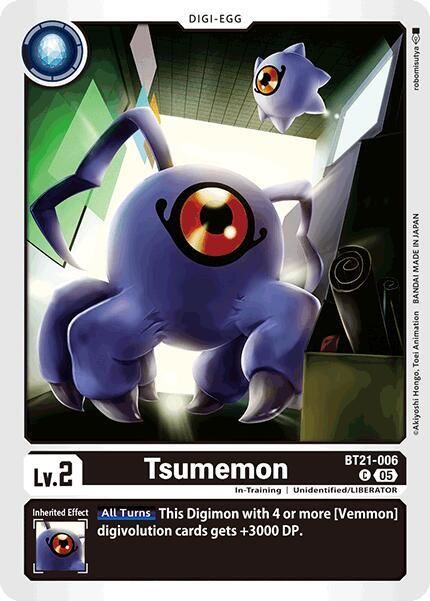 Tsumemon - World Convergence - Common - BT21-006 C