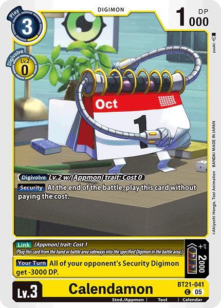 Calendamon - World Convergence - Common - BT21-041 C
