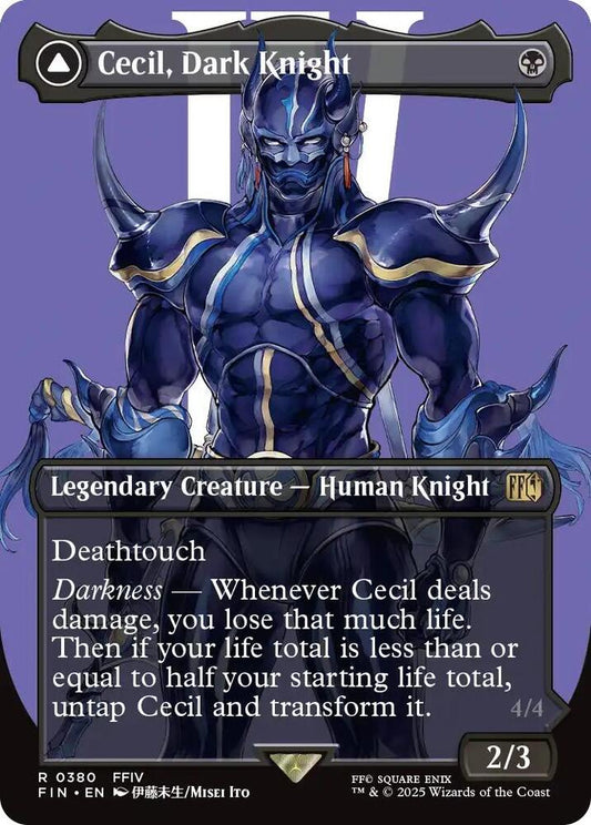 Cecil, Dark Knight (Borderless) - FINAL FANTASY - R - 380