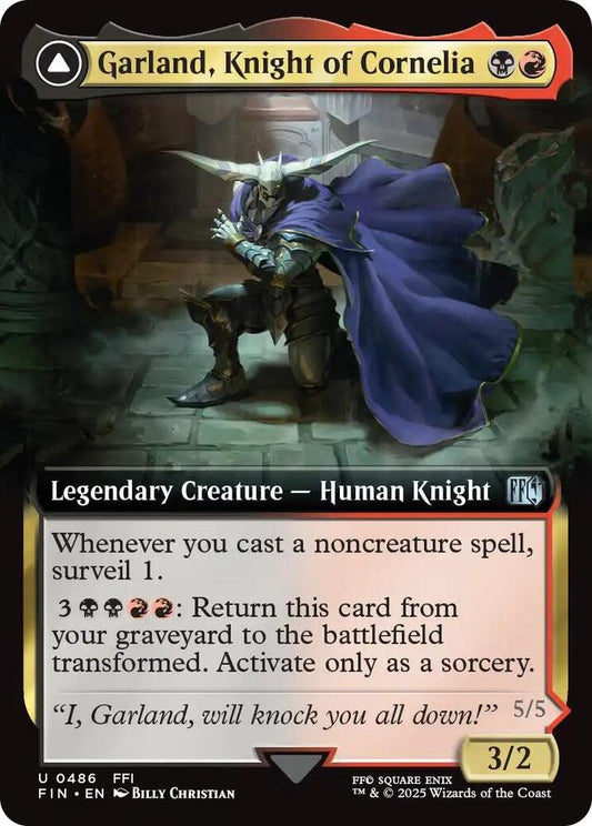 Garland, Knight of Cornelia (Extended Art) - FINAL FANTASY - U - 486