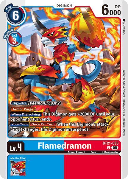 Flamedramon - World Convergence - Uncommon - BT21-035 U