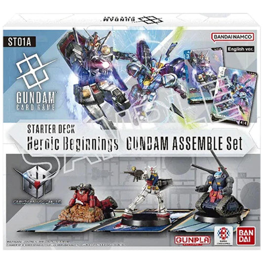 Starter Deck 01: Heroic Beginnings (ST01A) Gundam Assemble Starter Set