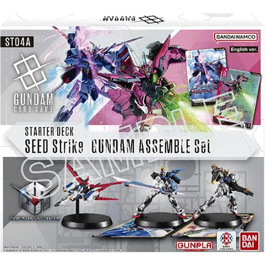 Starter Deck 04: SEED Strike (ST04A) Gundam Assemble Starter Set
