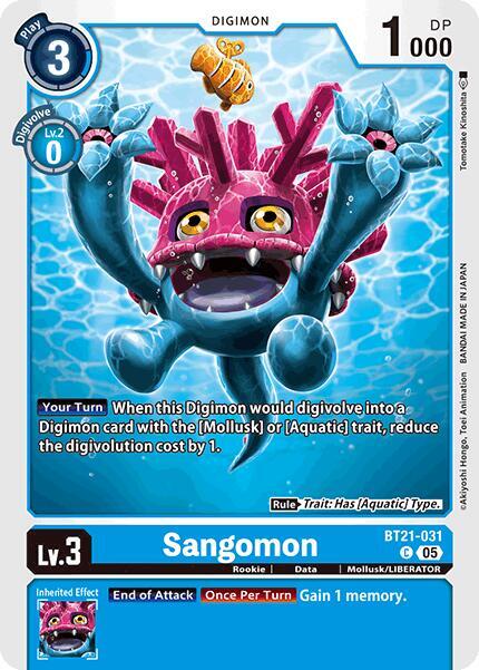 Sangomon - World Convergence - Common - BT21-031 C
