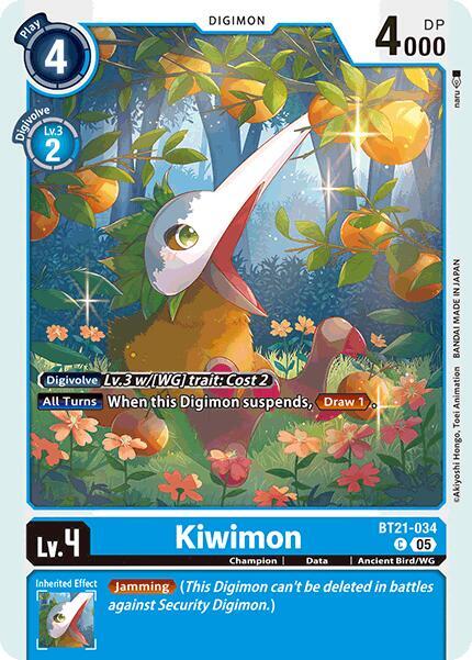 Kiwimon - World Convergence - Common - BT21-034 C