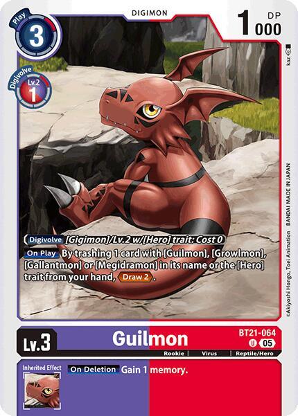 Guilmon - World Convergence - Uncommon - BT21-064 U