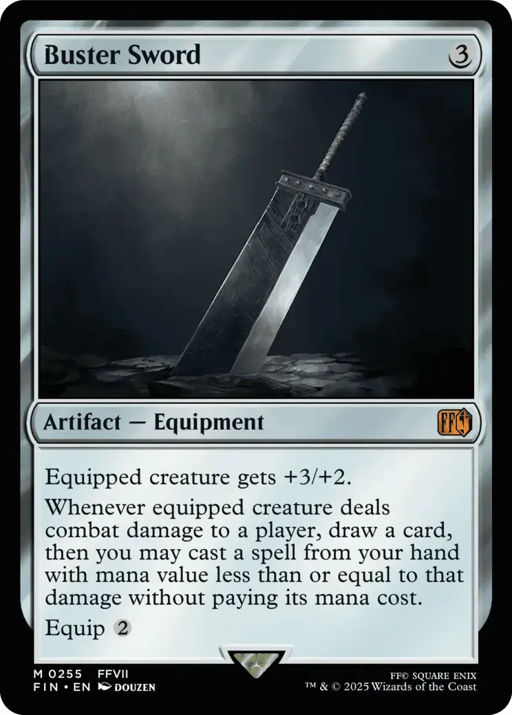 Buster Sword - FINAL FANTASY - M - 255