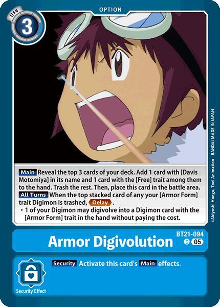 Armor Digivolution - World Convergence - Common - BT21-094 C