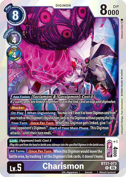 Charismon - World Convergence - Rare - BT21-073 R