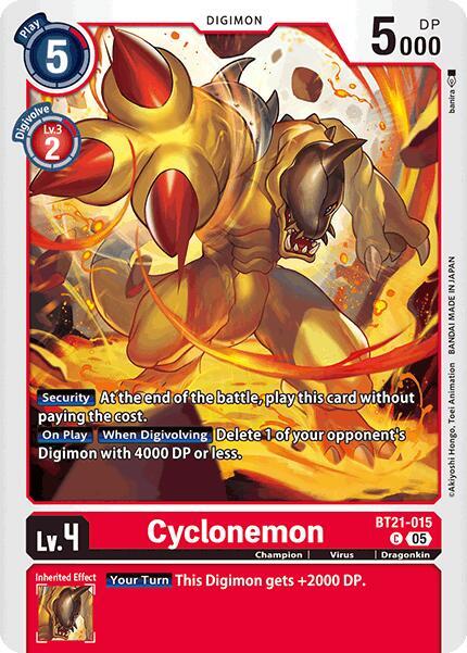 Cyclonemon - World Convergence - Common - BT21-015 C