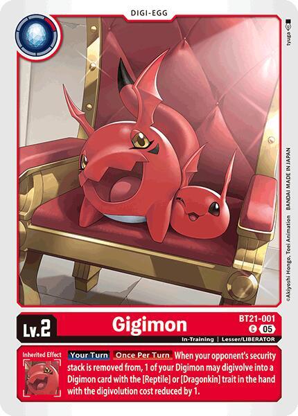 Gigimon - World Convergence - Common - BT21-001 C