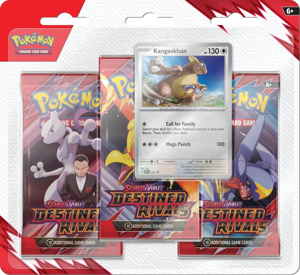 Destined Rivals 3 Pack Blister [Kangaskhan] SV10