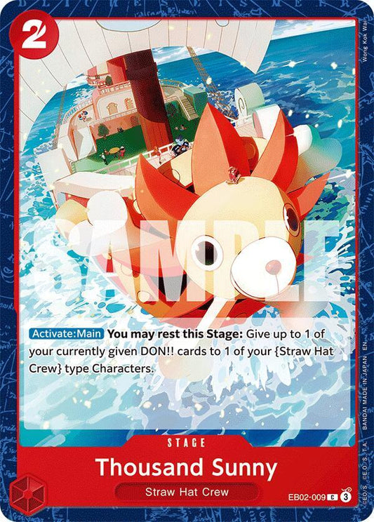 Thousand Sunny - Extra Booster: Anime 25th Collection - C - EB02-009
