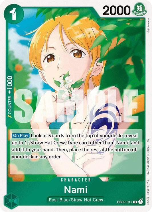 Nami - Extra Booster: Anime 25th Collection - R - EB02-017