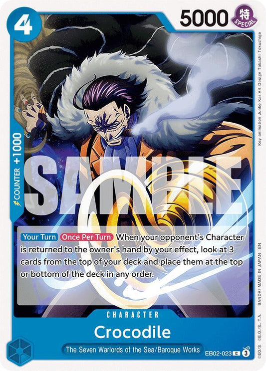 Crocodile - Extra Booster: Anime 25th Collection - C - EB02-023
