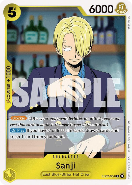 Sanji - Extra Booster: Anime 25th Collection - R - EB02-054