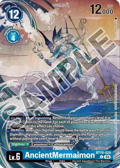 AncientMermaimon (Tamer's Selection Box Ver. Championship 2024) - Release Special Booster 2.0 - Uncommon - BT18-029 U