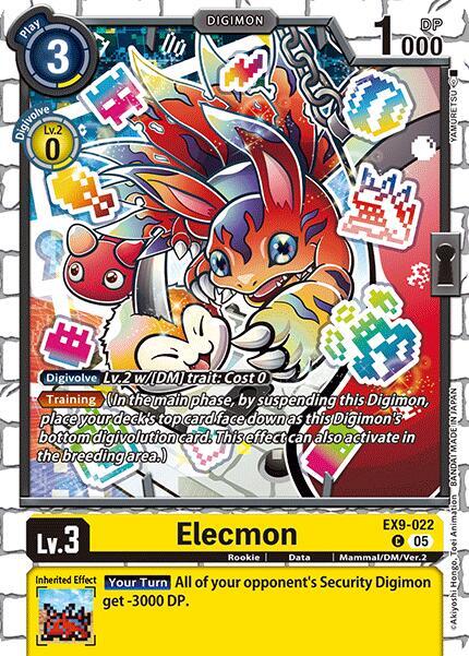 Elecmon - Versus Monsters - Common - EX9-022 C