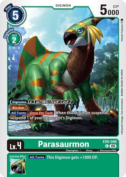 Parasaurmon - Versus Monsters - Common - EX9-040 C