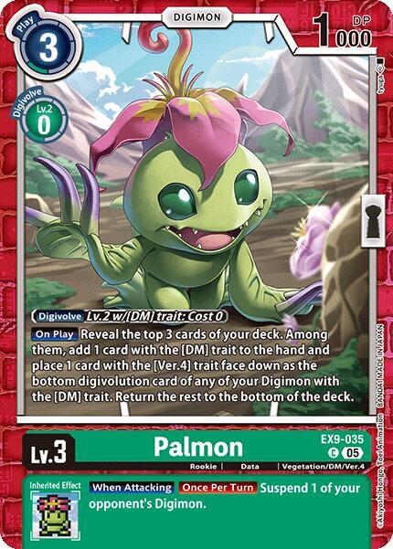 Palmon - Versus Monsters - Common - EX9-035 C